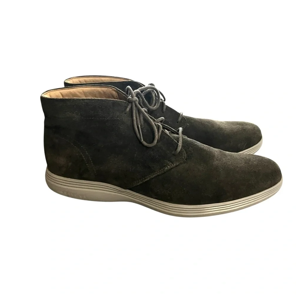Cole Haan Men’s Grand OS Tour Suede Chukka Boots Size 11M